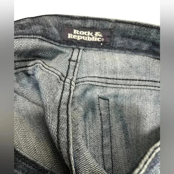 Vintage Rock & Republic Victoria Beckham Jeans Size 27 - Picture 6 of 8